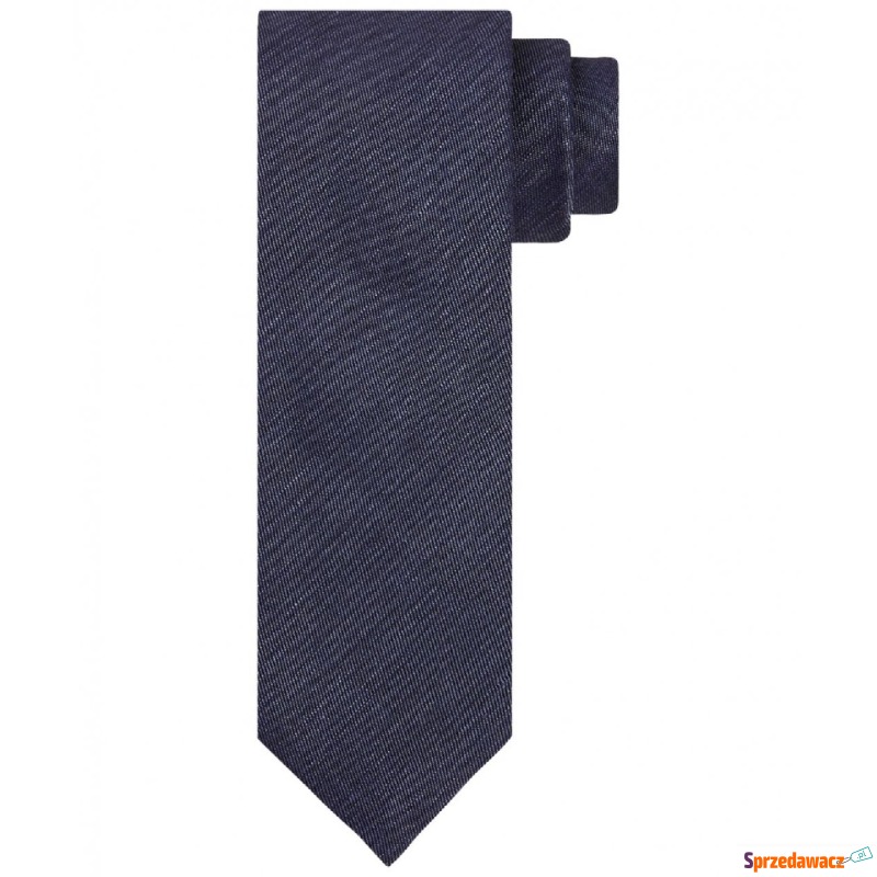 Granatowy klasyczny krawat Profuomo - Krawaty, muszki - Dąbrowa Górnicza
