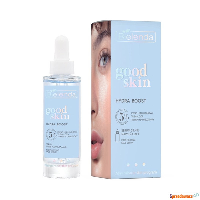 Bielenda HYDRA BOOST - Serum silnie nawilżające... - Pielęgnacja twarzy, szyji - Poznań