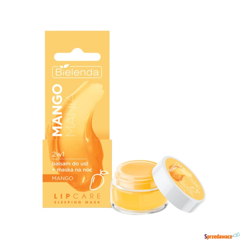 Bielenda balsam do ust + maska na noc Mango 2w1 - Pielęgnacja twarzy, szyji - Inowrocław