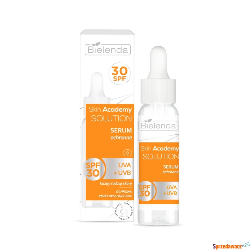 Bielenda Serum ochronne SPF 30 UVA + UVB - Pielęgnacja twarzy, szyji - Ciechanów