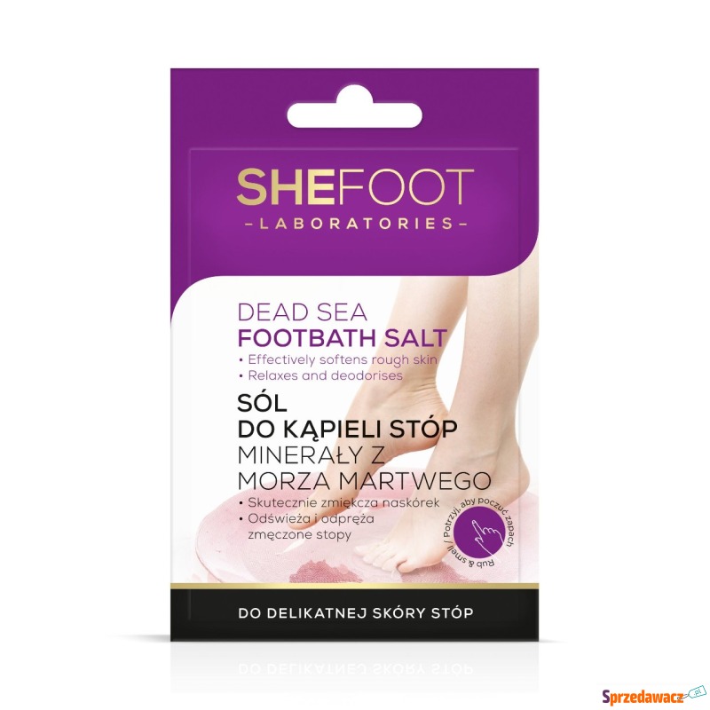 SheFoot Sól do kąpieli stóp - Pedicure, manicure - Leszno