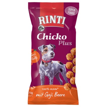 RINTI Chicko Plus Superfoods i jagody goji - 70 g