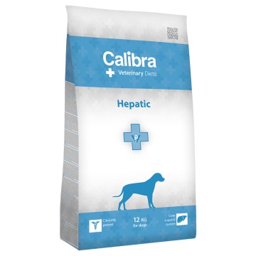 Calibra Veterinary Diet Dog Hepatic, łosoś - 12 kg