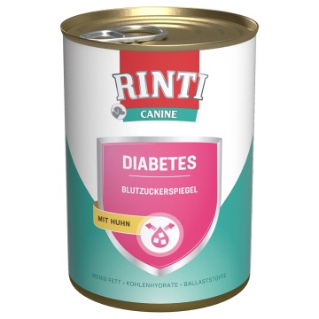 RINTI Canine Diabetes z kurczakiem - 24 x 400 g