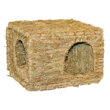 Kerbl domek z trawy, XL - Dł. x szer. x wys.: 37 x 30 x 28 cm