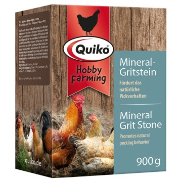 Quiko Hobby Farming Mineral Grit Stone, grit mineralny dla kurczaków - 900 g