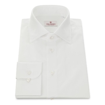 Elegancka biała koszula męska VAN THORN z tkaniny Albini 44
