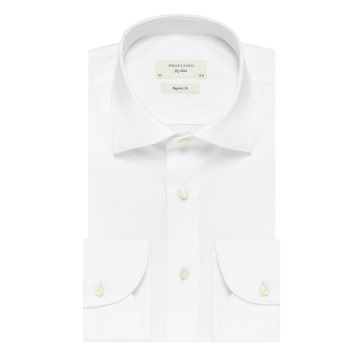 Biała klasyczna koszula męska (Regular FIT), na guziki 39