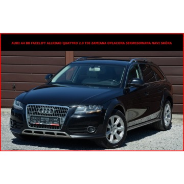 Audi A4 B8 Allroad Quattro Lift 2.0 TDI Manual Serwis Navi Zamiana