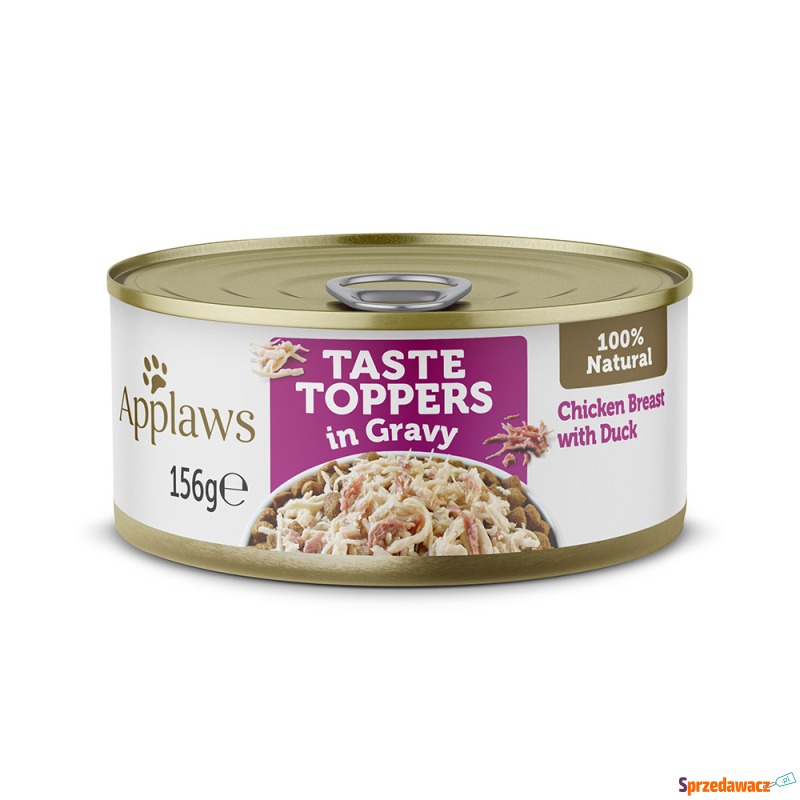 Applaws Taste Toppers w sosie, 6 x 156 g - Kurczak... - Karmy dla psów - Gdynia