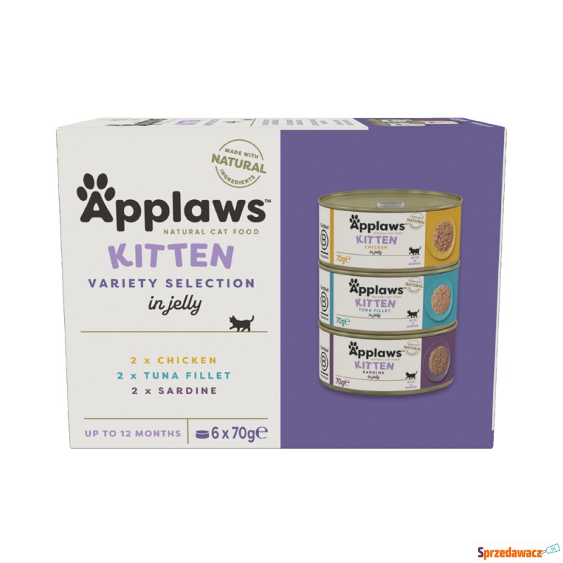 Applaws Kitten w galarecie, 6 x 70 g - Pakiet... - Karmy dla kotów - Wałbrzych