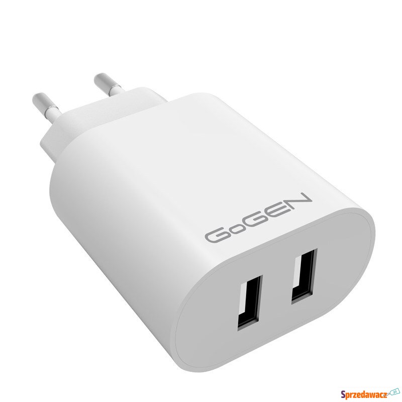 Ładowarka sieciowa 2x USB-A 24W 4,8A GoGEN ACH206W - Ładowarki sieciowe - Szczecin