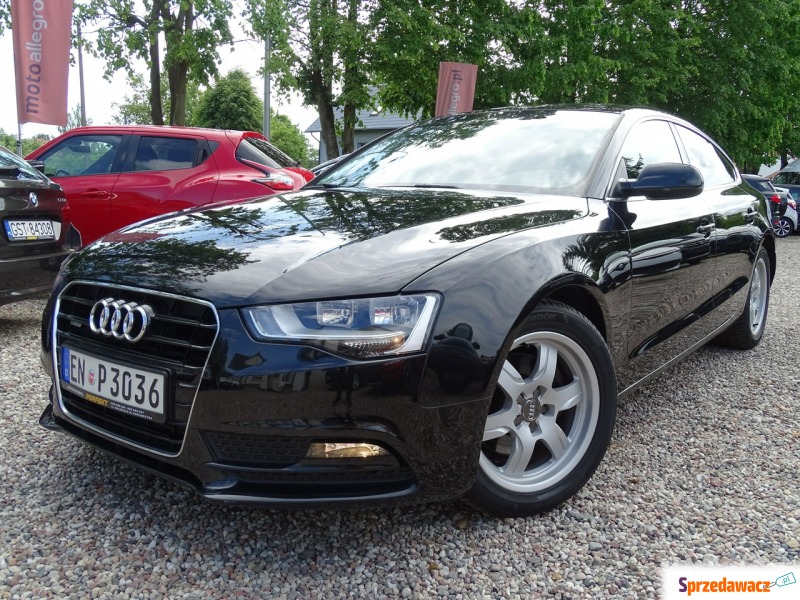 Audi A5 Sportback, Bezwypadkowy, 1.8 Benzyna,... - Samochody osobowe - Kościerzyna