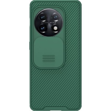 Etui z ochroną aparatu Nillkin CamShield Pro do OnePlus 11, zielone