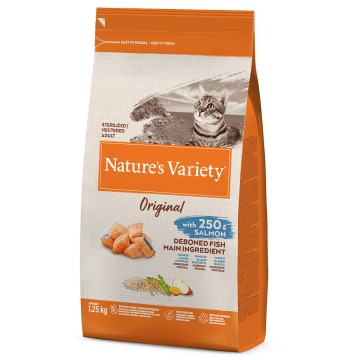 Nature's Variety Original Sterilised, łosoś - 2 x 1,25 kg