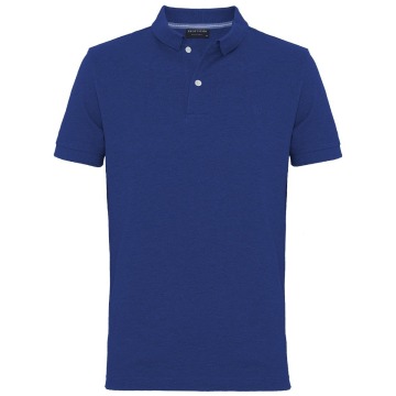 Męska niebieska koszulka polo Profuomo S
