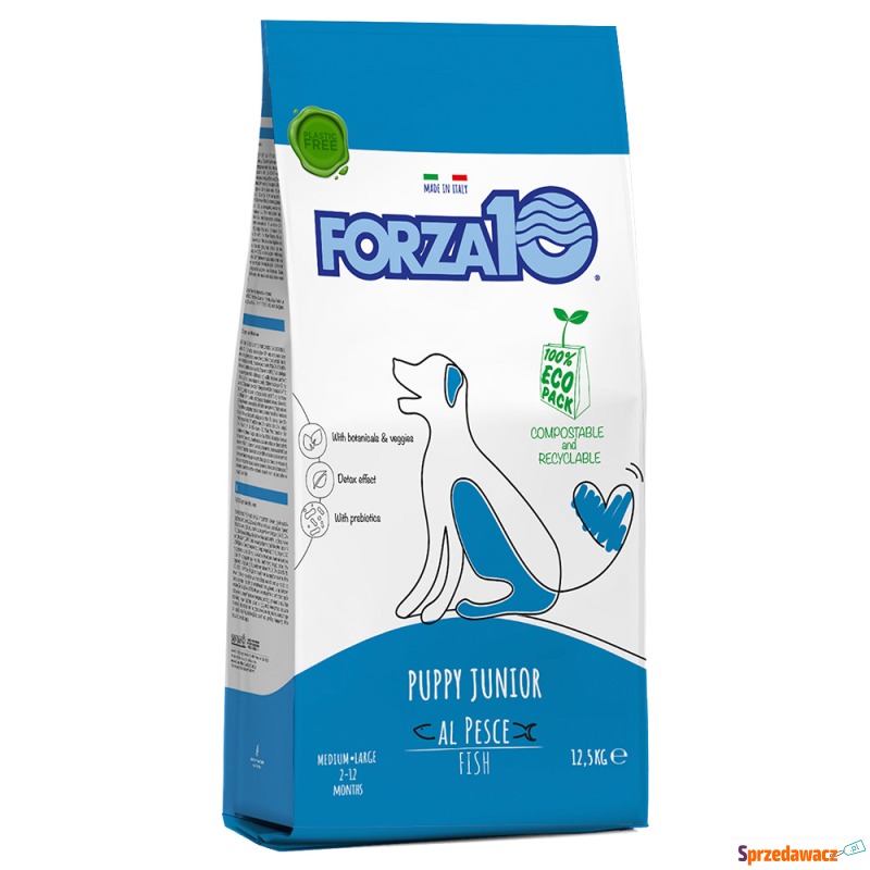 Forza 10 Puppy Junior, ryba - 2 x 12,5 kg - Karmy dla psów - Siedlce