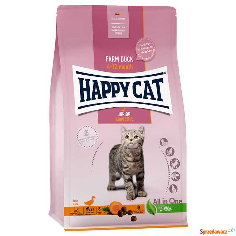 Happy Cat Supreme Junior, kaczka wiejska - 2 x... - Karmy dla kotów - Piekary Śląskie