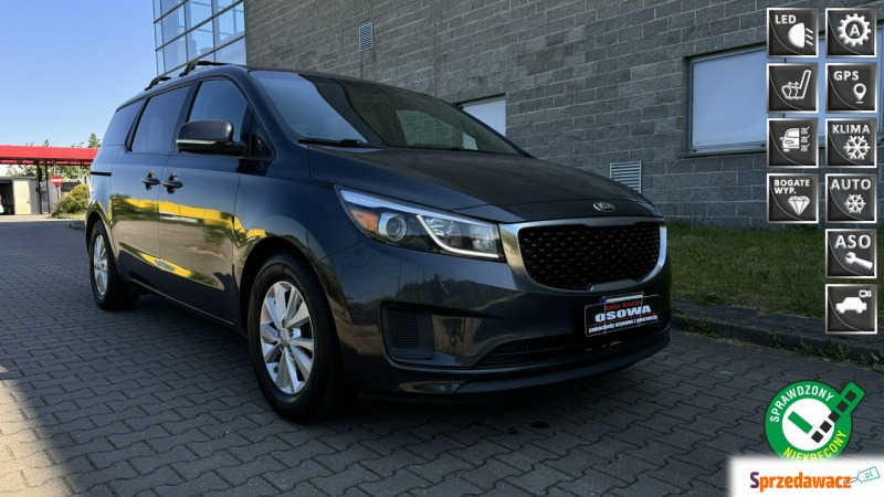 Kia Sedona - 3.3v6 8 osobowy bezwypadkowy, piękny... - Samochody osobowe - Gdańsk