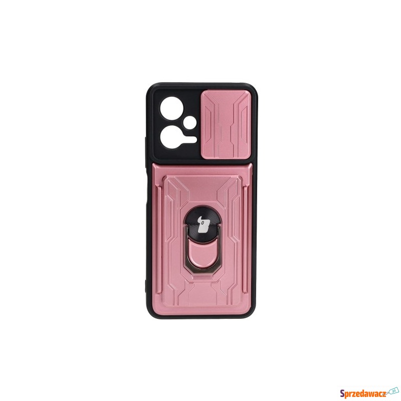 Etui Bizon Case Camshield Card Slot Ring do Xiaomi... - Etui na telefon - Płock