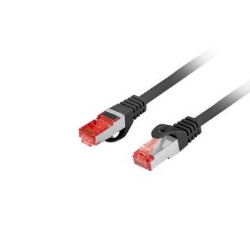 LANBERG Patchcord kat.6 FTP 0.5m czarny