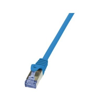 Patchcord LogiLink CQ3036S Cat.6A S/FTP 1m niebieski