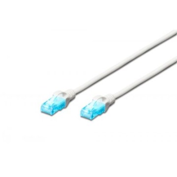 Patch cord DIGITUS UTP kat. 5e 2m PVC szary