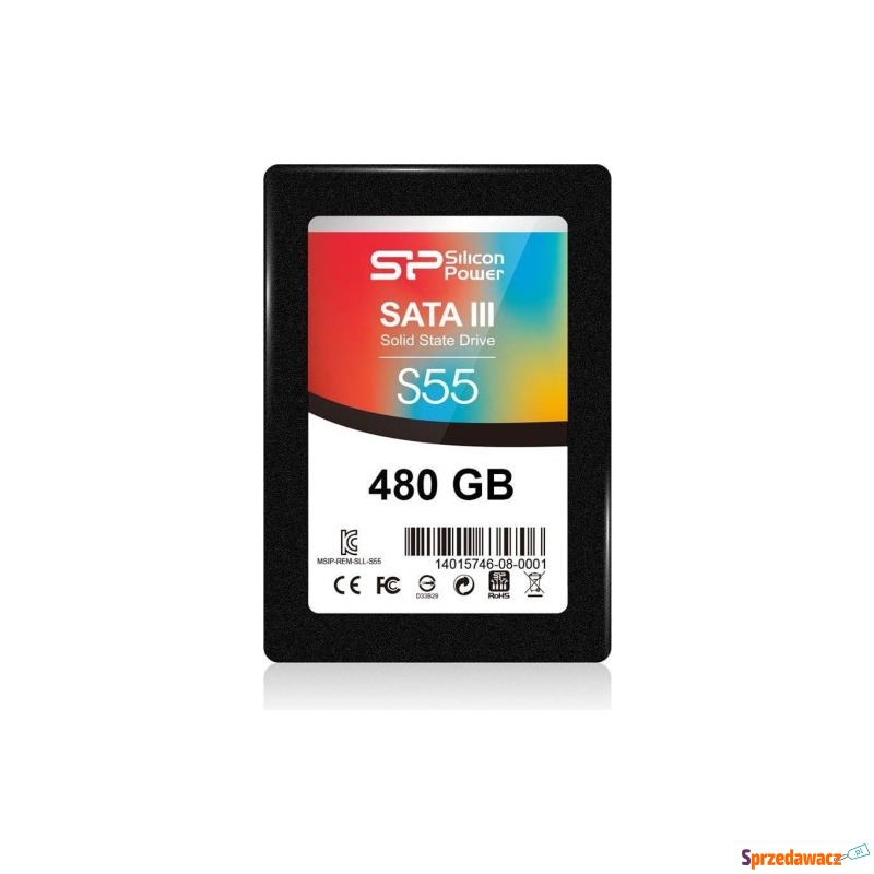 Dysk SSD Silicon Power S55 480GB 2,5" SATA III... - Dyski twarde - Brzeg