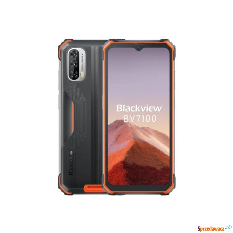 Smartfon Blackview BV7100 6/128GB Pomarańczowy - Telefony komórkowe - Bielsko-Biała