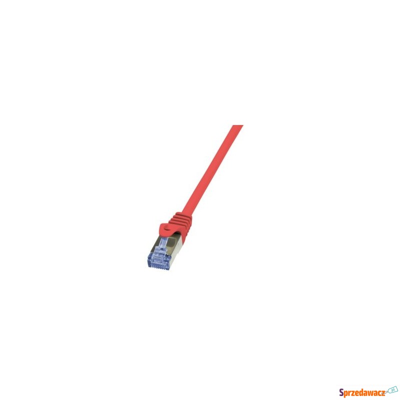 Patchcord LogiLink CQ3084S Cat.6A S/FTP 7,5m czerwony - Kable pozostałe - Kielce