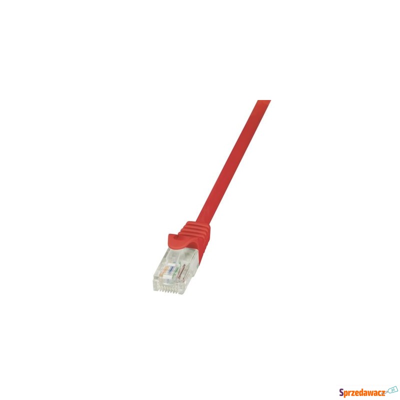 Patchcord LogiLink CP2054U CAT.6 U/UTP 2m, czerwony - Kable pozostałe - Ełk