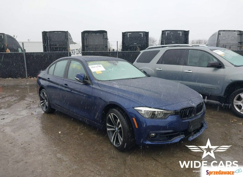 BMW Seria 3  Sedan/Limuzyna 2018,  2.0 benzyna - Na sprzedaż za 45 200 zł - Sękocin Nowy