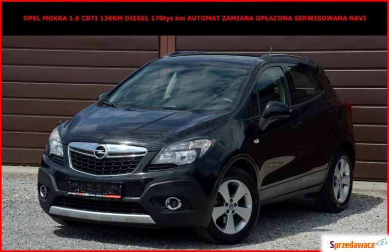 Opel Mokka  SUV 2015,  1.6 diesel - Na sprzedaż za 42 900 zł - Zamość