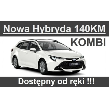 Toyota Corolla - Nowa Hybryda 140KM 1,8 Comfort Kamera Dostępny od ręki  - 1346zł