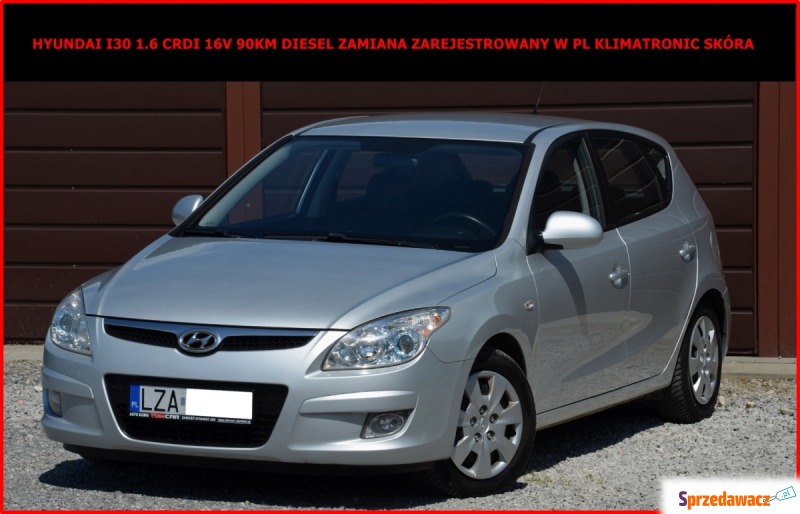 Hyundai i30 2008,  1.6 diesel - Na sprzedaż za 15 900 zł - Zamość