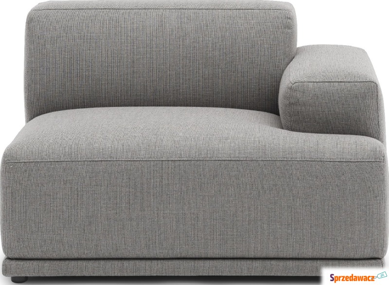Sofa modułowa Connect Soft moduł B szara - Sofy, fotele, komplety... - Grudziądz