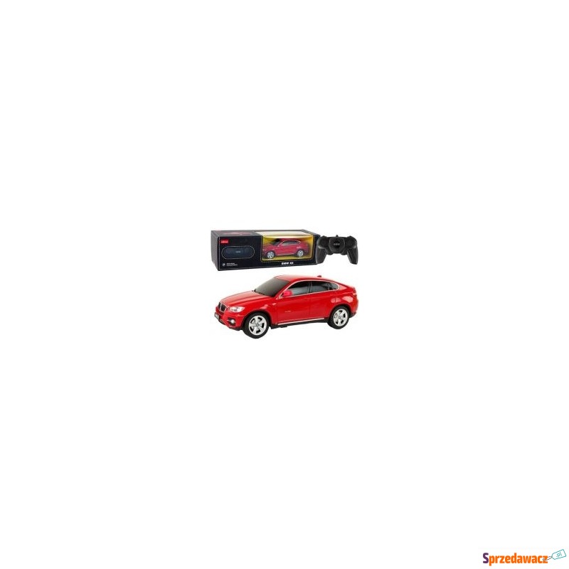  Auto R/C BMW X6 Rastar 1:24 czerwone Leantoys - Samochodziki, samoloty,... - Piekary Śląskie