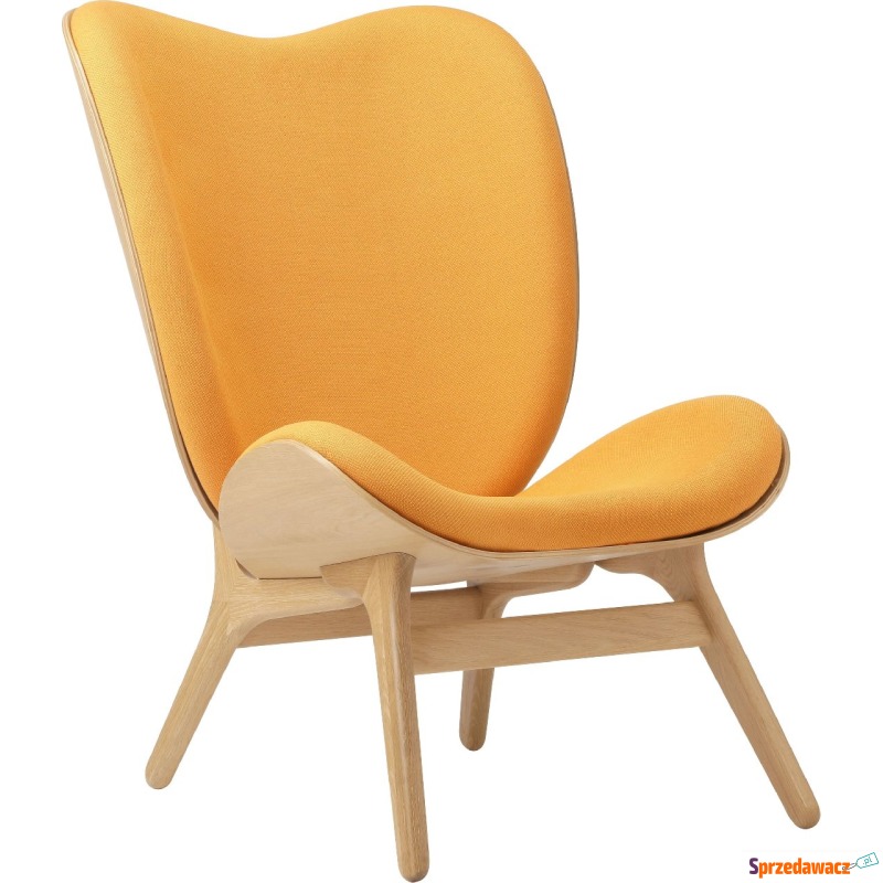 Fotel Conversation Piece 106 cm pomarańczowy na... - Krzesła kuchenne - Gliwice
