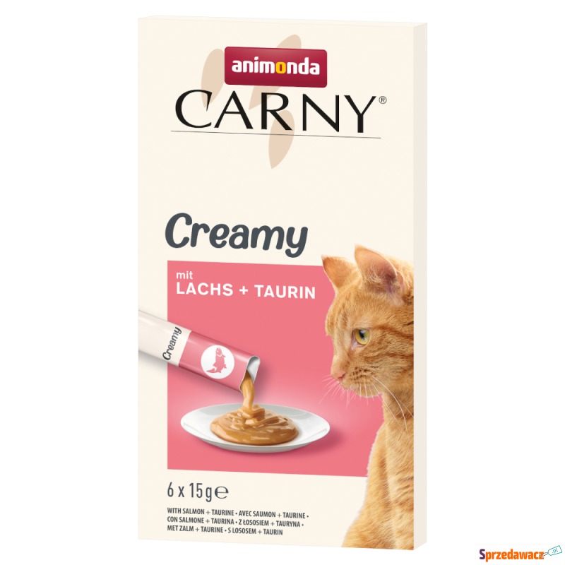 animonda Carny Adult Creamy - Z łososiem i ta... - Przysmaki dla kotów - Dąbrowa Górnicza