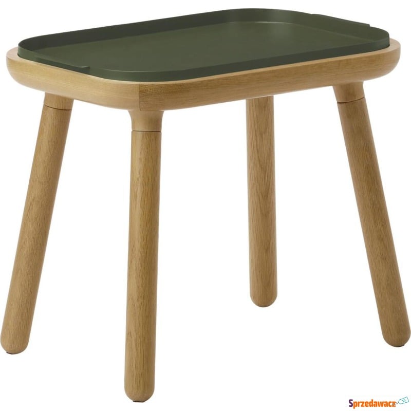 Stolik Paff 43 cm oliwkowy - Stoły, stoliki, ławy - Skierniewice