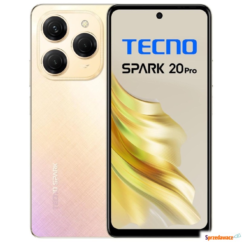 Smartfon TECNO SPARK 20 Pro 8/256GB Sunset Blush - Telefony komórkowe - Wałbrzych