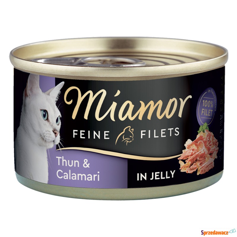 Megapakiet Miamor Feine Filets w puszkach, 24... - Karmy dla kotów - Nysa