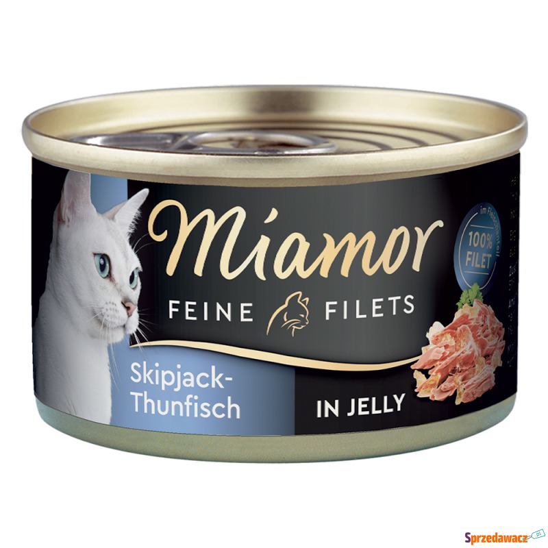 Miamor Feine Filets w puszkach, 6 x 100 g - T... - Karmy dla kotów - Siedlce
