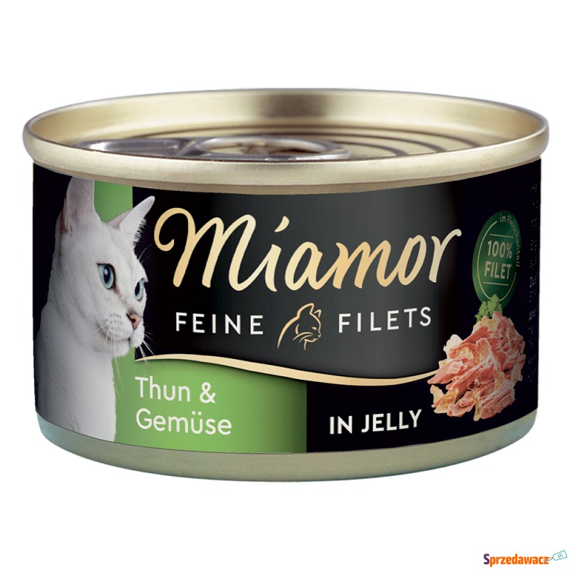 Megapakiet Miamor Feine Filets w puszkach, 24... - Karmy dla kotów - Mysłowice