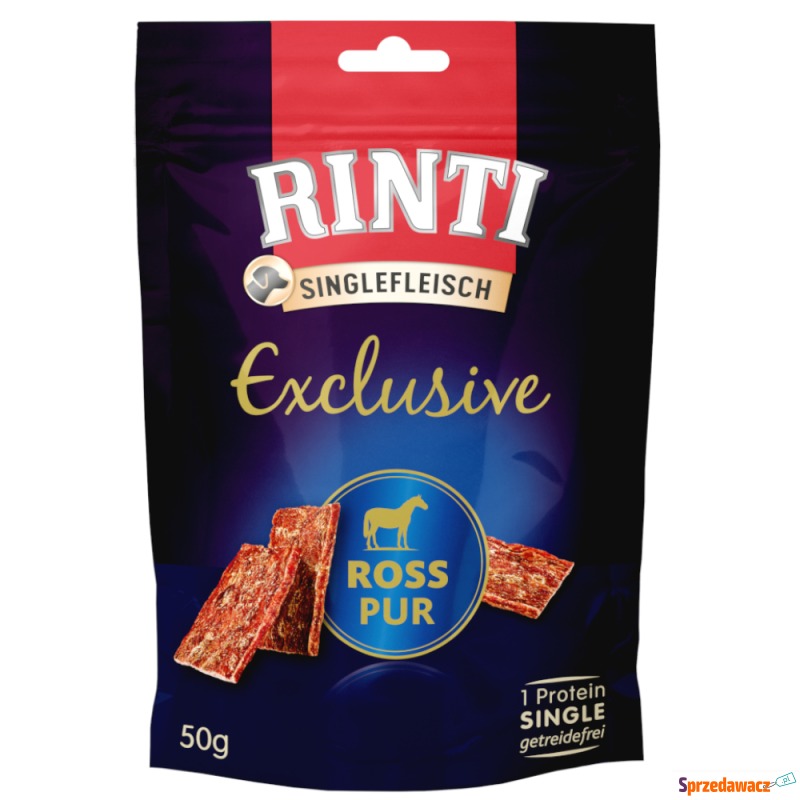 RINTI Singlefleisch Exclusive Snack, 50 g - K... - Przysmaki dla psów - Ruda Śląska
