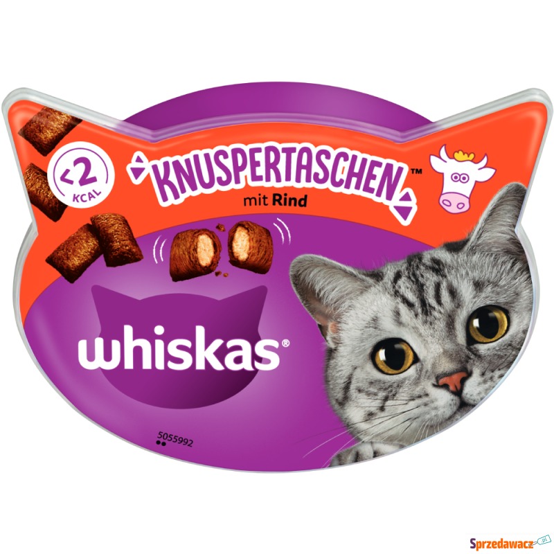 Whiskas Temptations, chrupiące poduszeczki -... - Przysmaki dla kotów - Piotrków Trybunalski