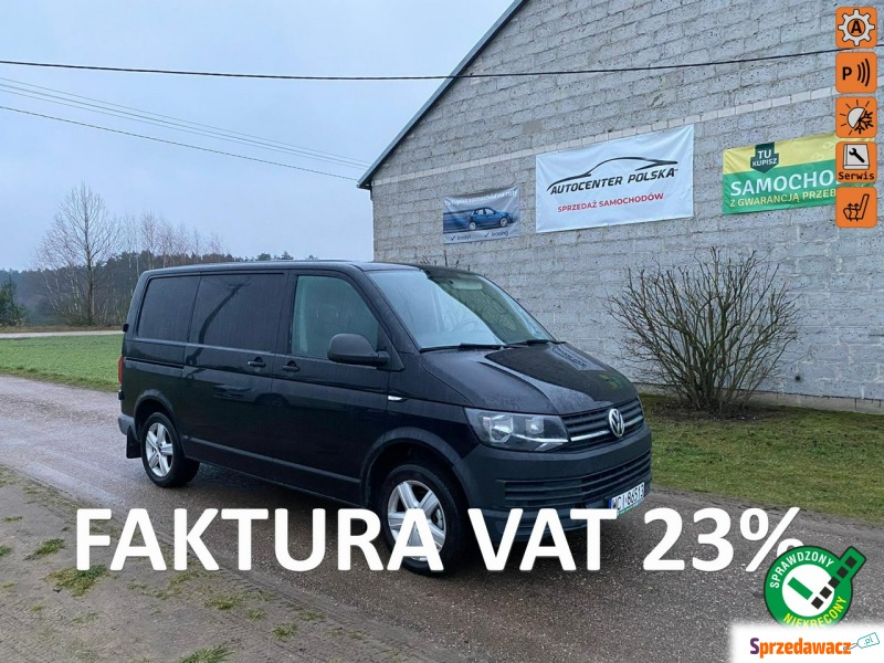 Volkswagen Transporter -  T6 2.0TDi 140 KM Automat... - Dostawcze i ciężarowe - Gąsocin