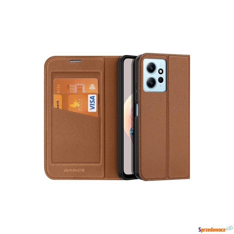 Etui Dux Ducis Skin X2 do Redmi Note 12 4G, brązowe - Etui na telefon - Elbląg