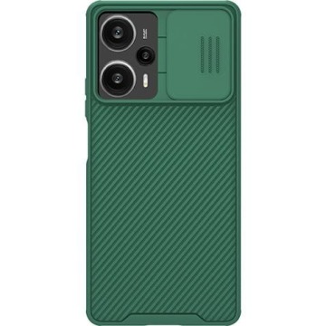 Etui z ochroną aparatu Nillkin CamShield Pro do Poco F5, zielone