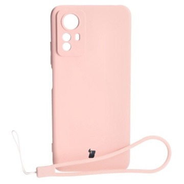 Etui Bizon Case Silicone do Xiaomi Redmi Note 12S, jasnoróżowe